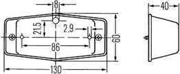 HPL-01 Twin Burner Amber
