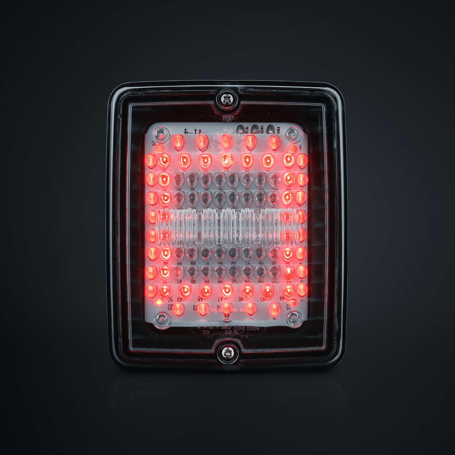 IZE LED 3 Func. Taillight Square