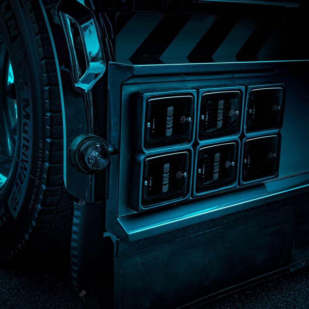 Dark Knight Viking Rear Position Light 6 LED