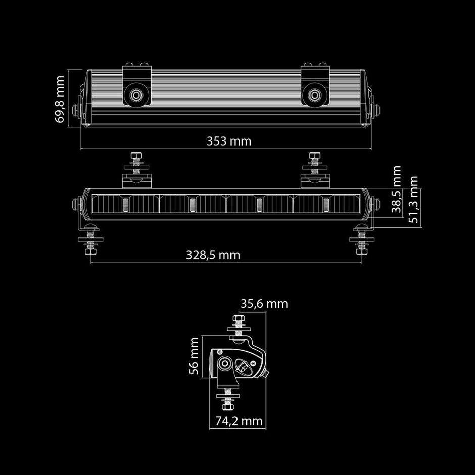 Dark Knight NUUK LED Bar 14 - 30Zoll
