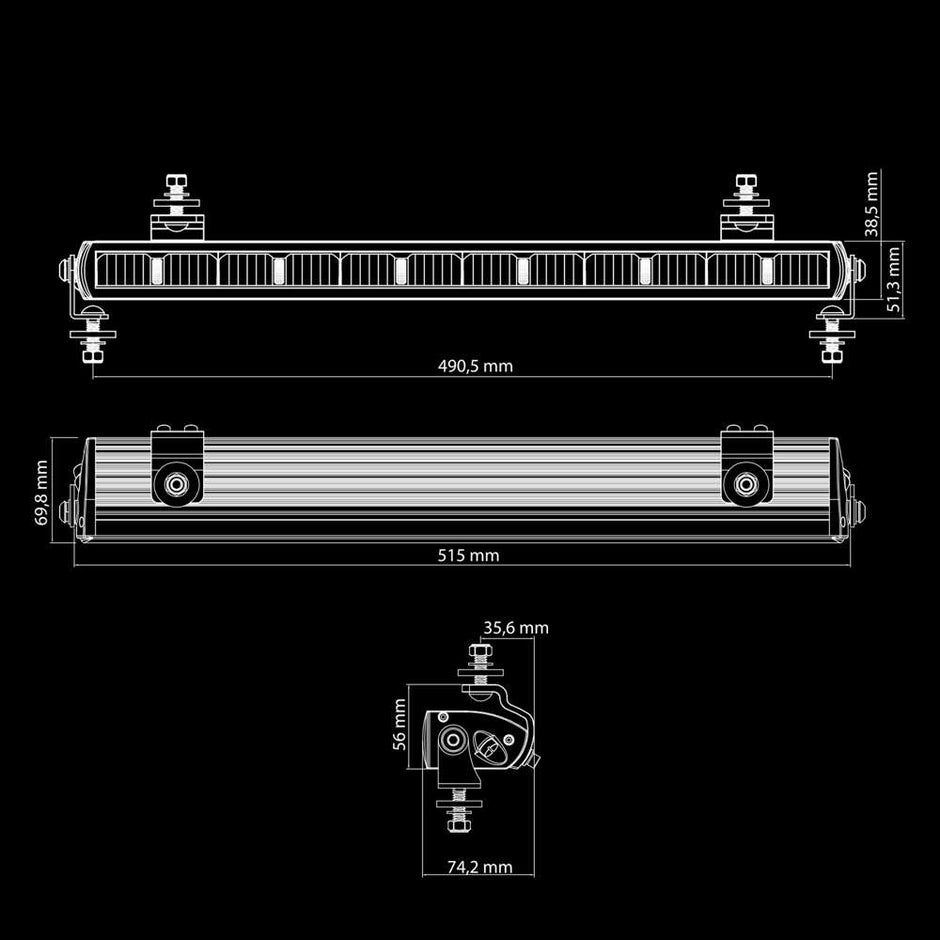 Dark Knight NUUK LED Bar 14 - 30Zoll