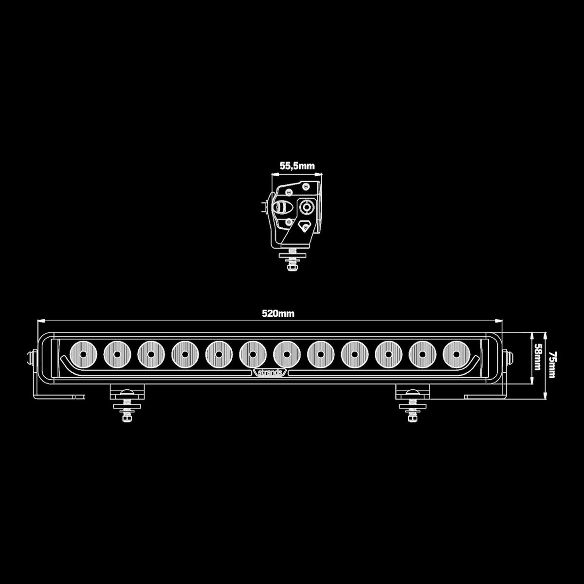 DARK KNIGHT IDENTITY LED BAR 20