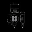 UNITY WORK LIGHT ROUND 11W