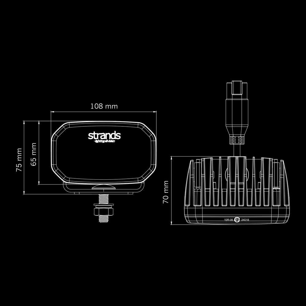 FOR9T Light Pod Driving Light 4''