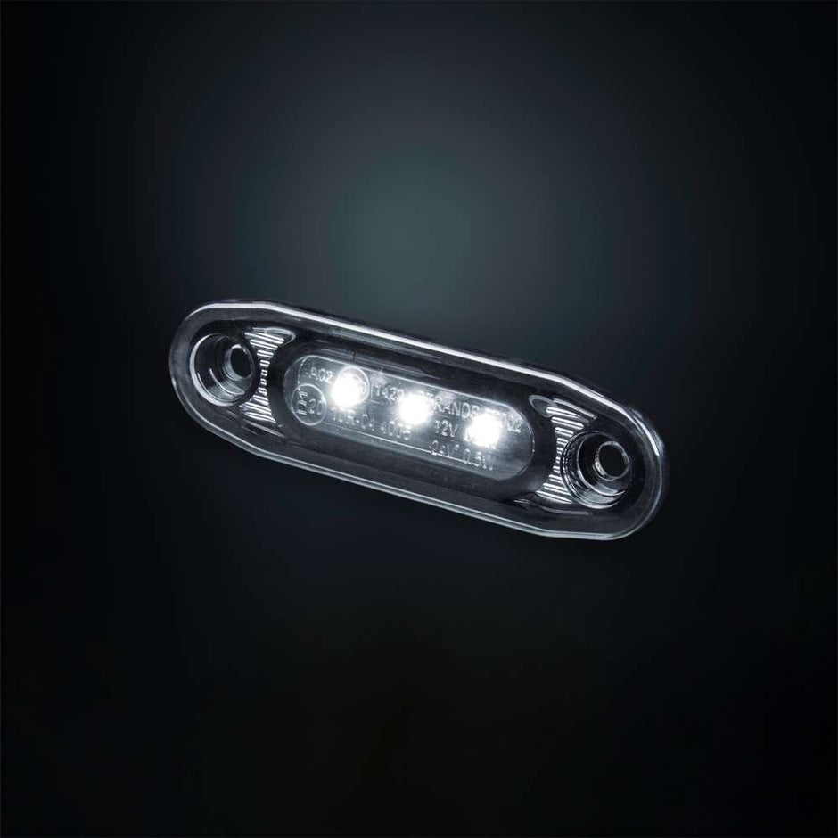 DARK KNIGHT ULTRA SLIM Positionsleuchten (Front, Heck & Seite), 5 m Kabel