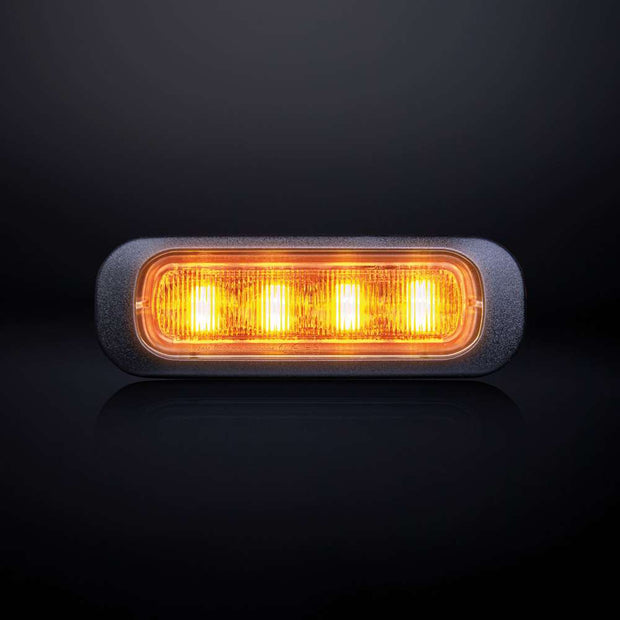 Dark Knight Warnleuchte Amber 6 LED