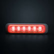 Dark Knight Directional Warning Light Red 6 LED