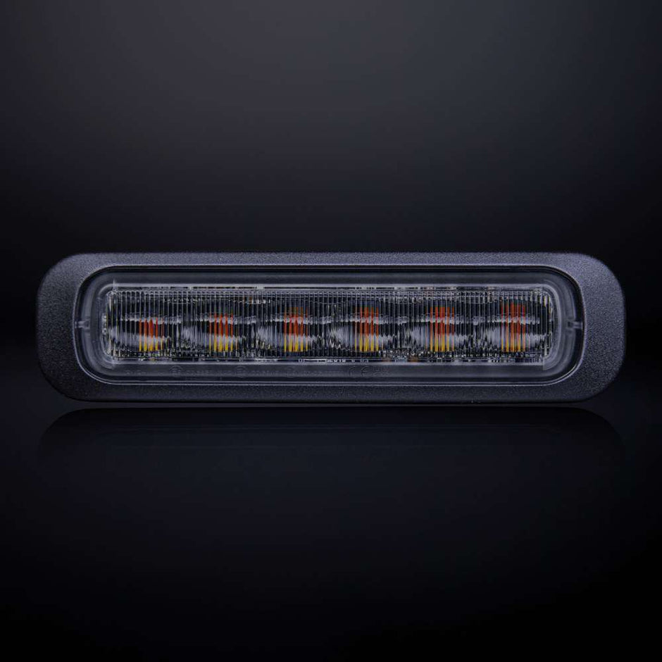 Dark Knight Warnleuchte Amber 6 LED