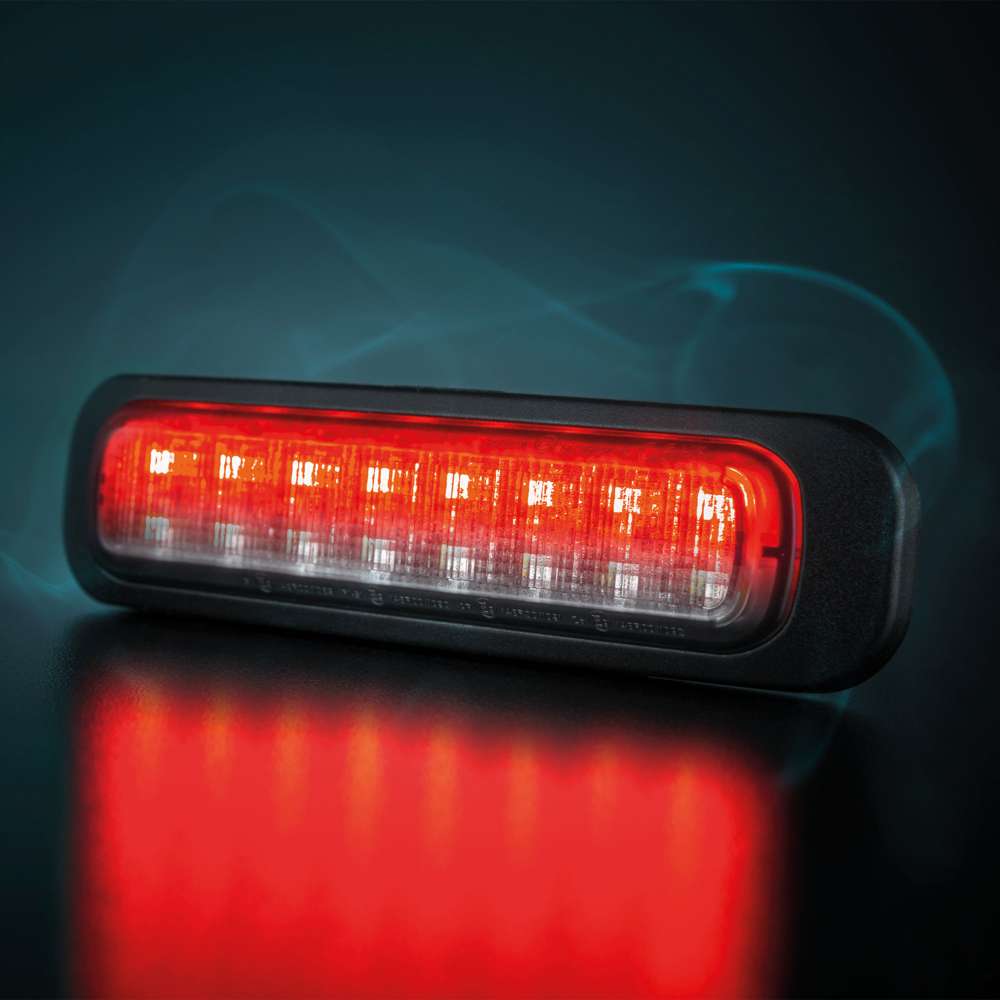 Dark Knight 3 Func. Taillight Smoked Lens Long 129mm