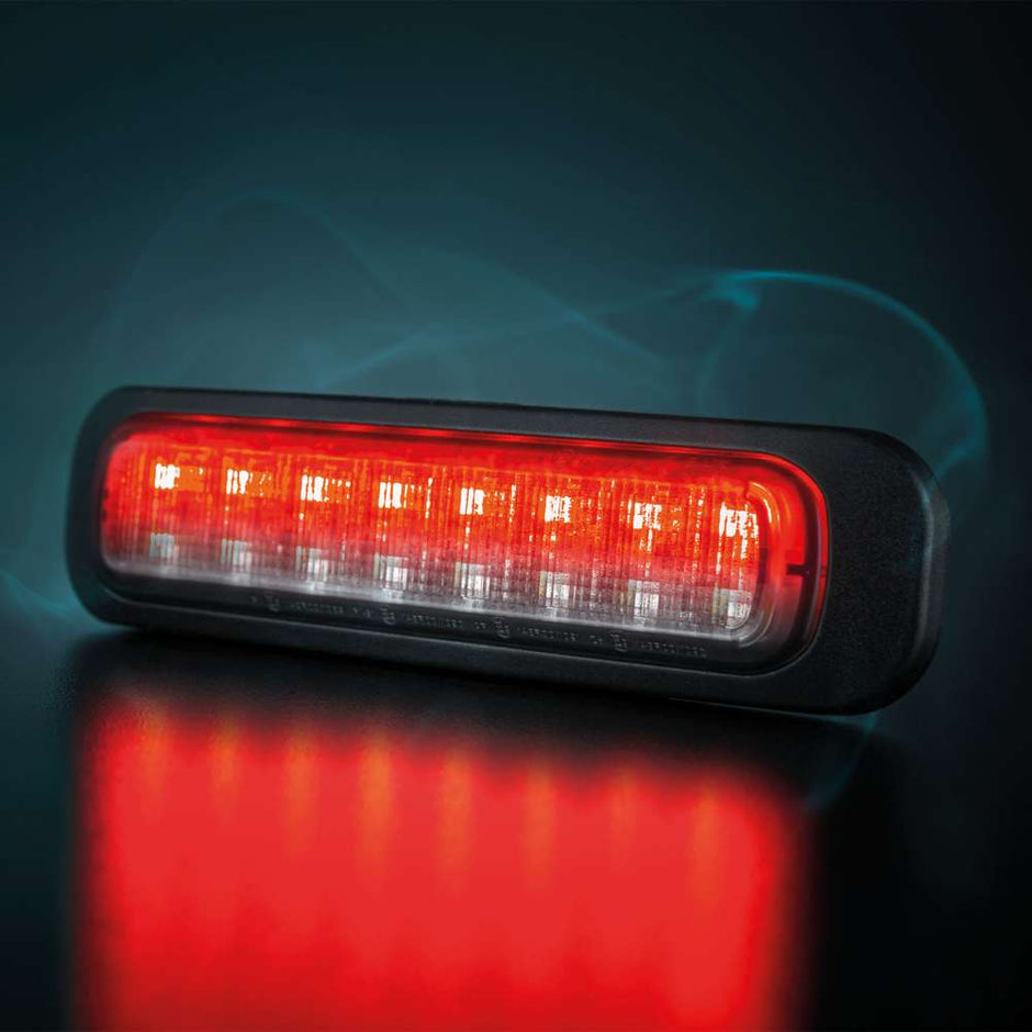 Dark Knight 3 Func. Taillight Smoked Lens Long 129mm