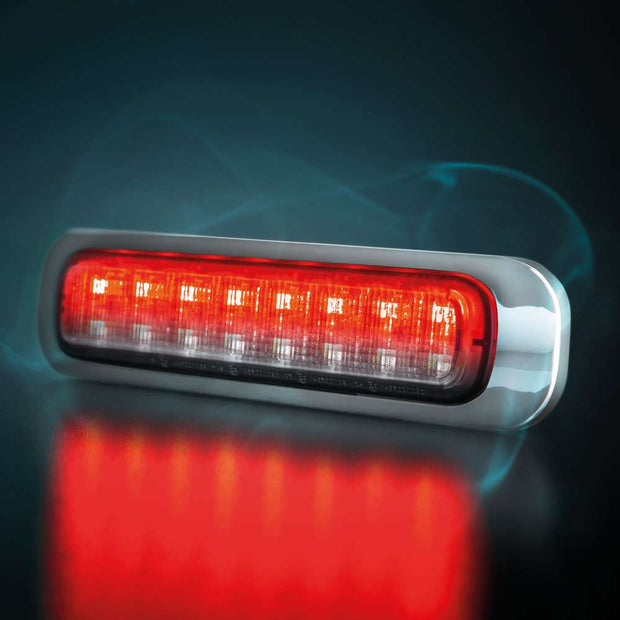 Dark Knight 3 Func. Taillight Smoked Lens Long 129mm