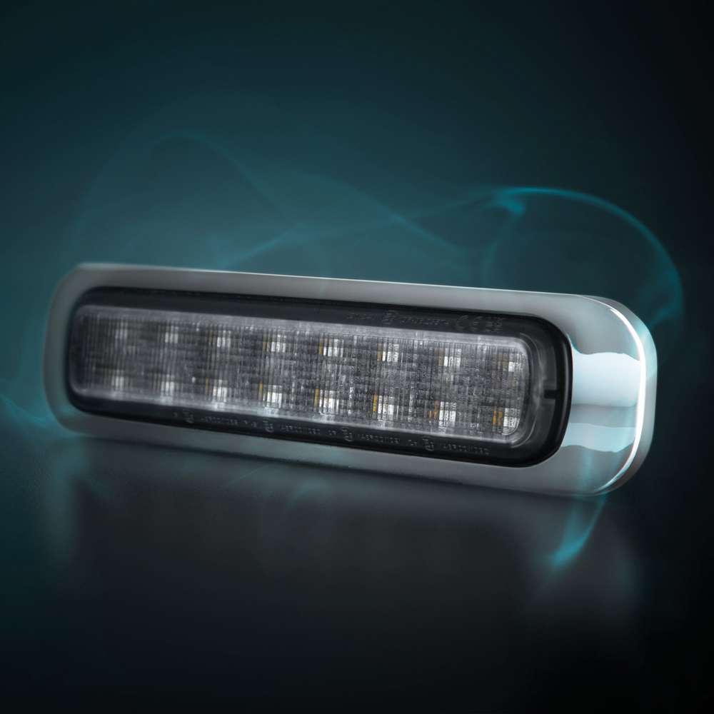 Dark Knight 3 Func. Taillight Smoked Lens Long 129mm
