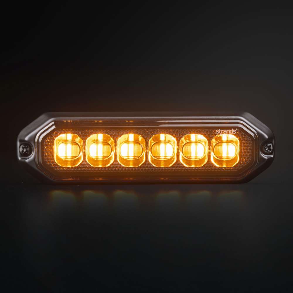 Dark Knight Duo Warnleuchte mit Richtungsfunktion 6 LEDs