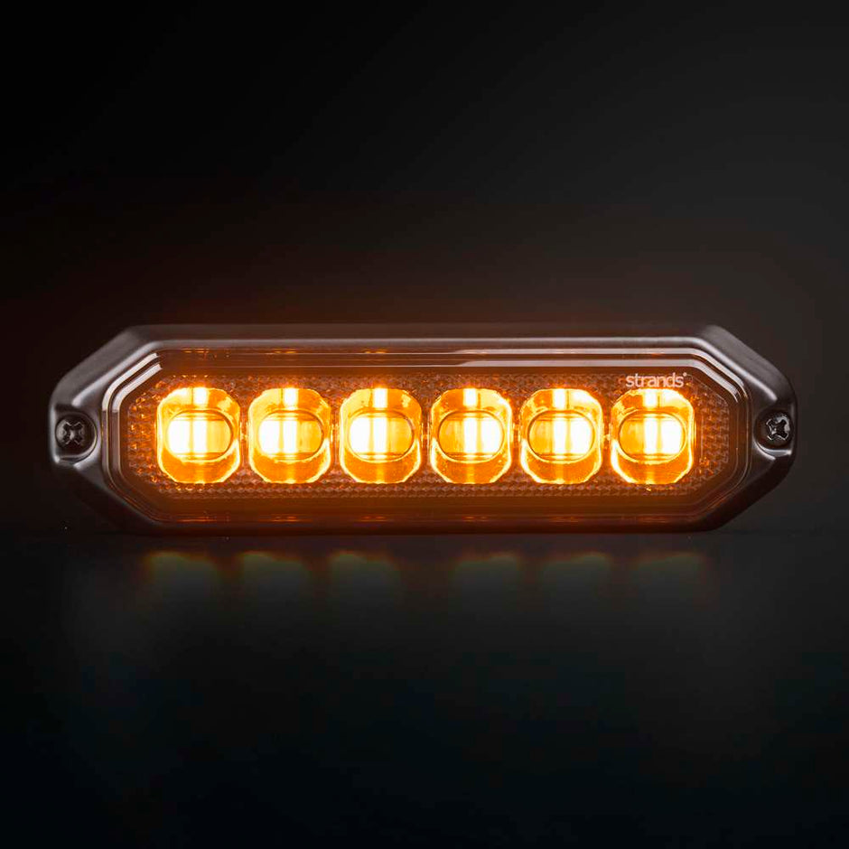 Dark Knight Duo Warnleuchte mit Richtungsfunktion 6 LEDs
