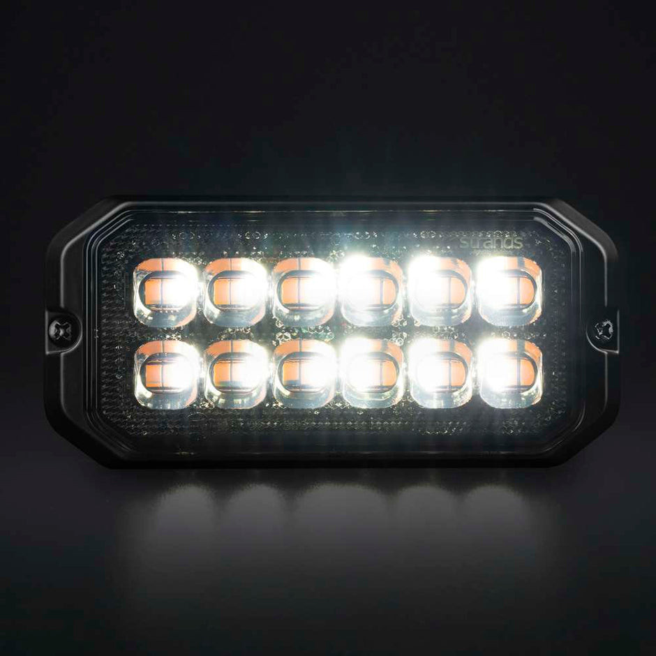 Dark Knight Duo Warnleuchte mit Richtungsfunktion 12 LEDs