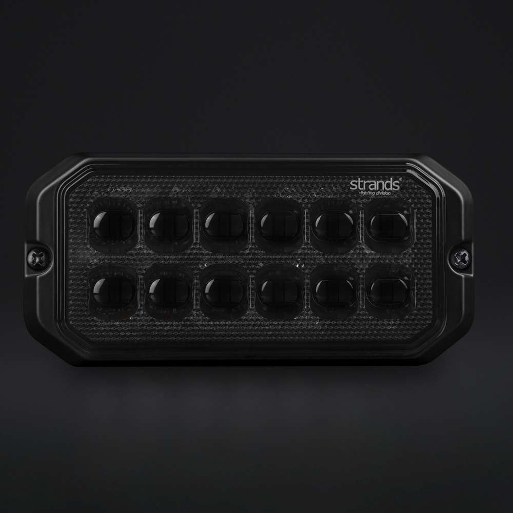 Dark Knight Duo Warnleuchte mit Richtungsfunktion 12 LEDs