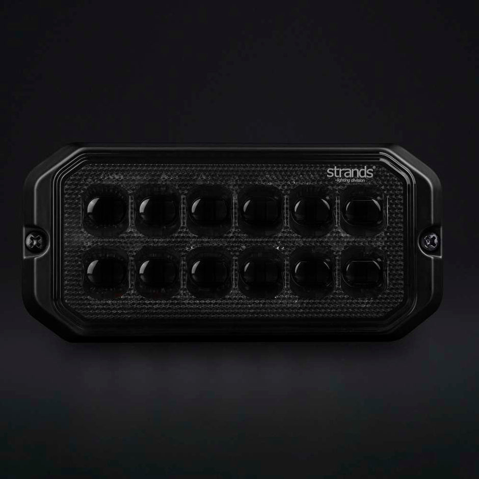 Dark Knight Duo Warnleuchte mit Richtungsfunktion 12 LEDs