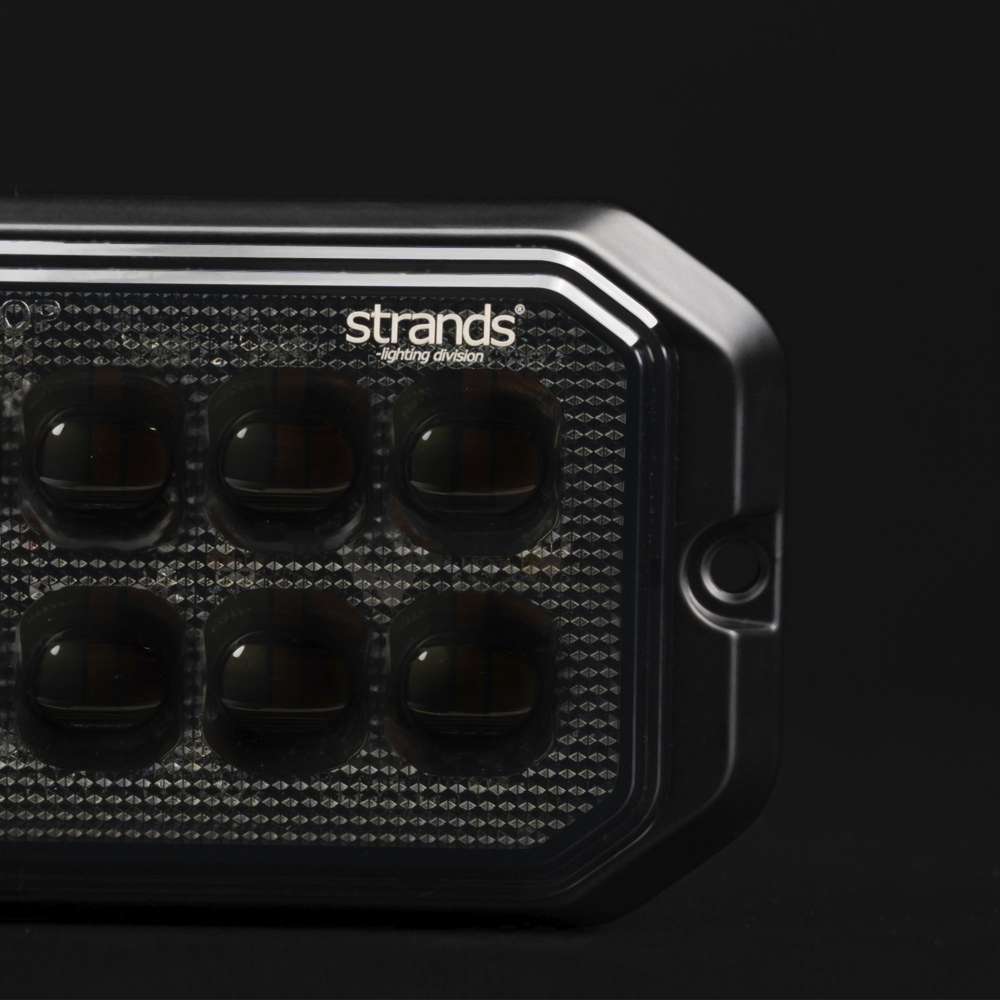 Dark Knight Duo Warnleuchte mit Richtungsfunktion 12 LEDs