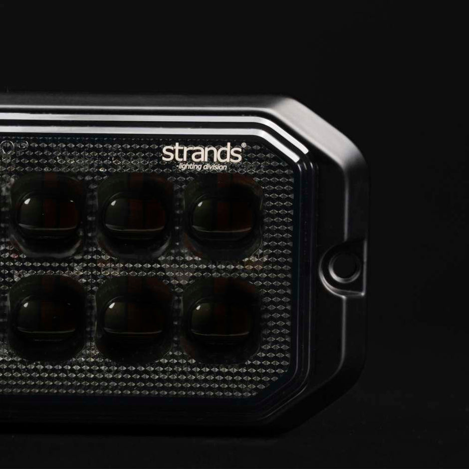 Dark Knight Duo Warnleuchte mit Richtungsfunktion 12 LEDs