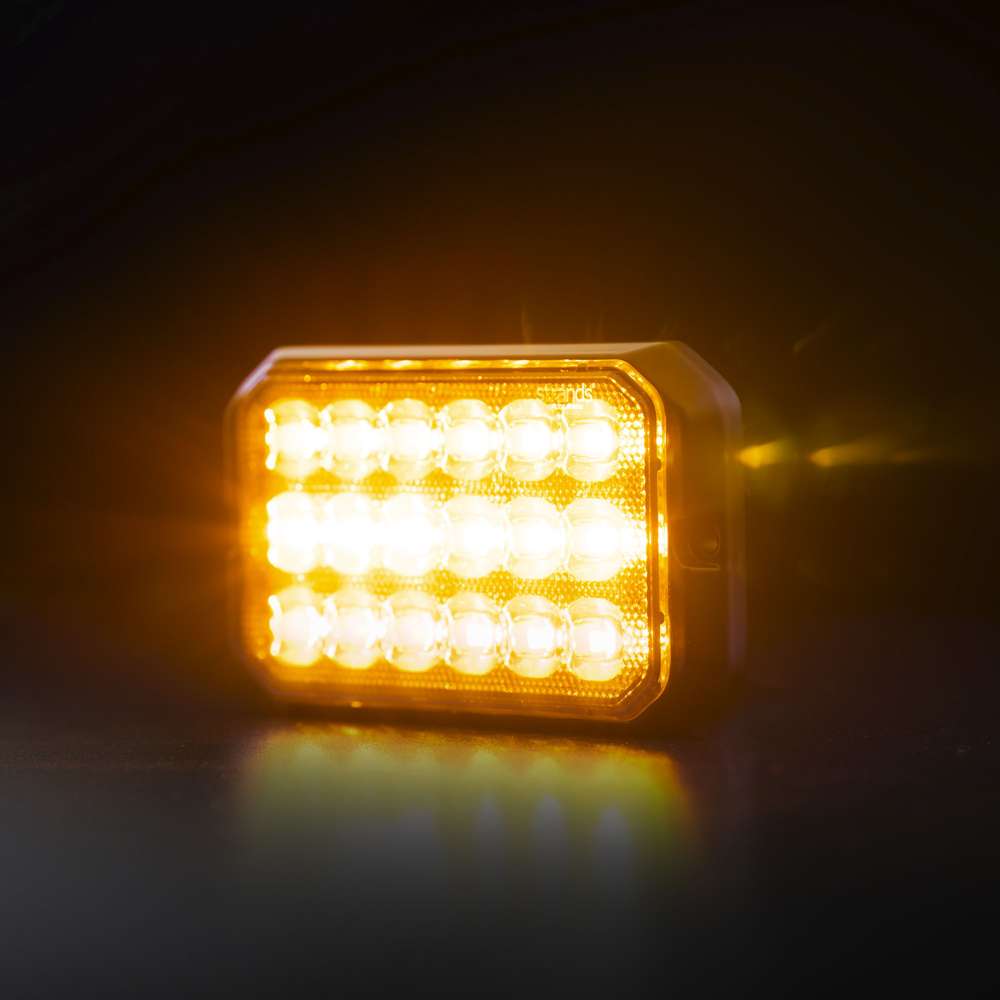 Dark Knight Duo Warnleuchte mit Richtungsfunktion 18 LEDs