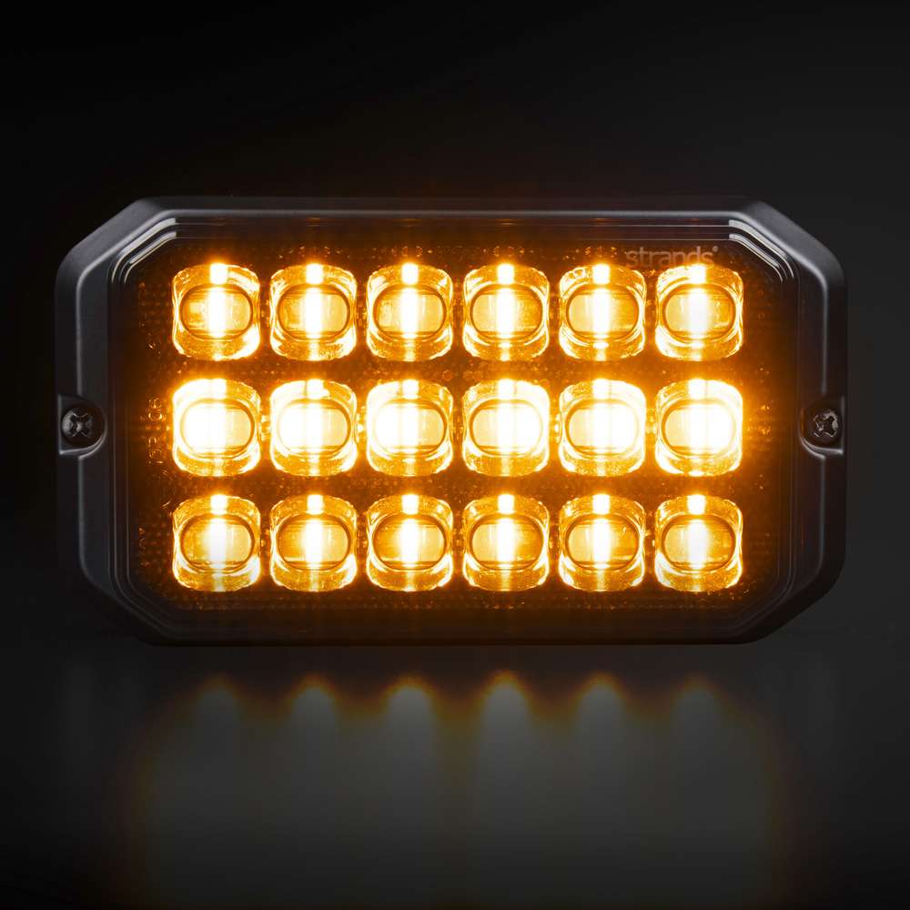 Dark Knight Duo Warnleuchte mit Richtungsfunktion 18 LEDs