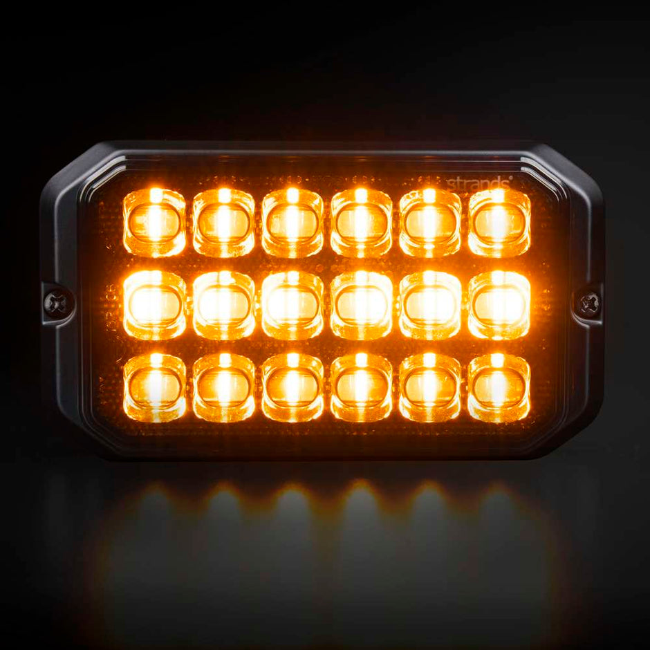 Dark Knight Duo Warnleuchte mit Richtungsfunktion 18 LEDs