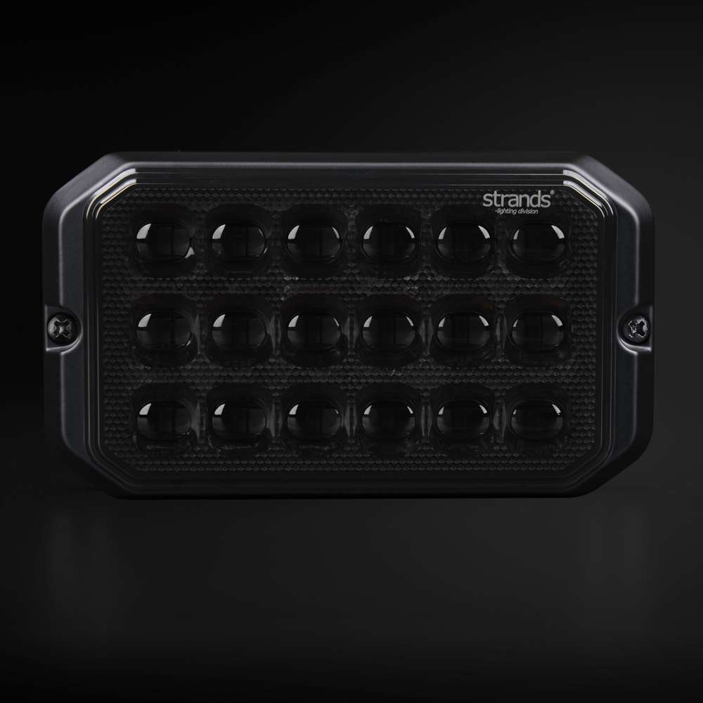 Dark Knight Duo Warnleuchte mit Richtungsfunktion 18 LEDs