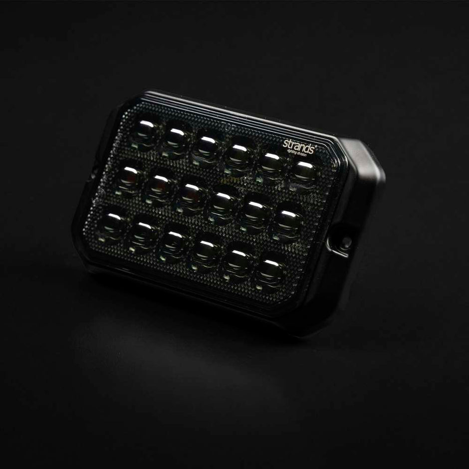 Dark Knight Duo Warnleuchte mit Richtungsfunktion 18 LEDs