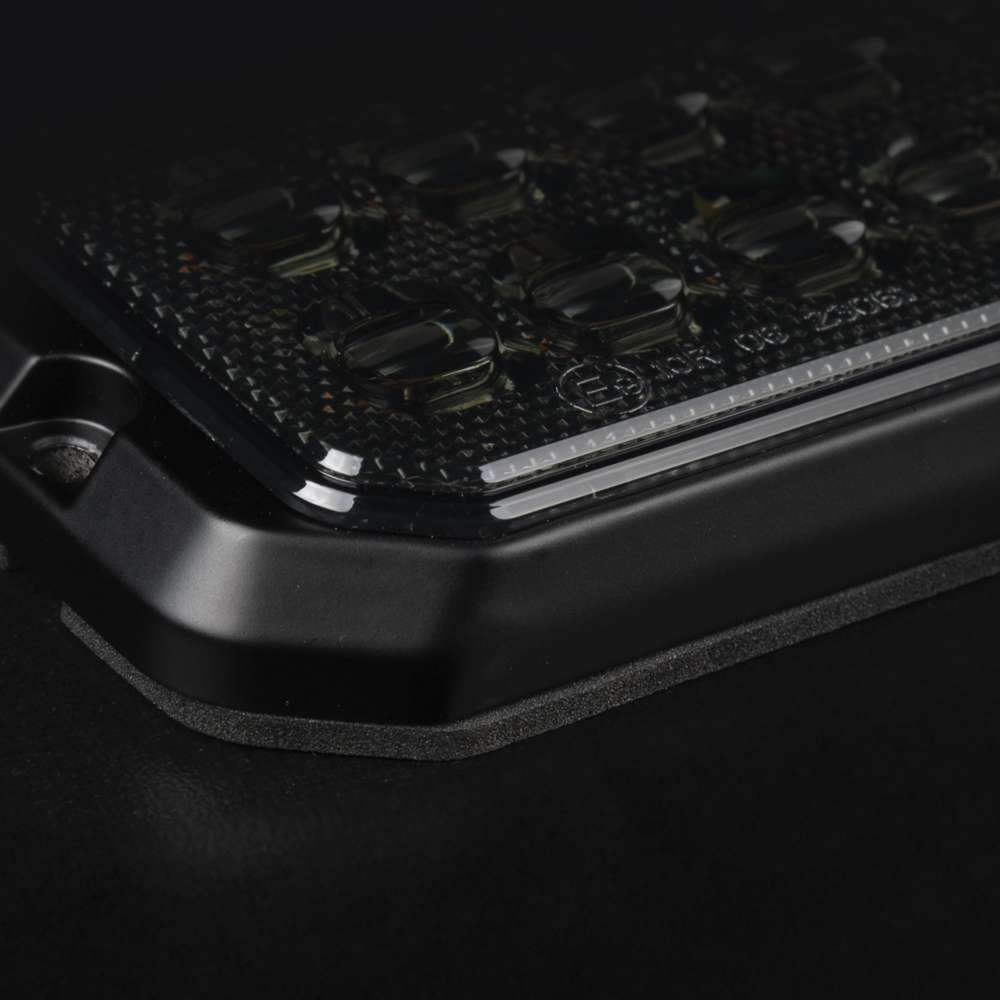 Dark Knight Duo Warnleuchte mit Richtungsfunktion 18 LEDs