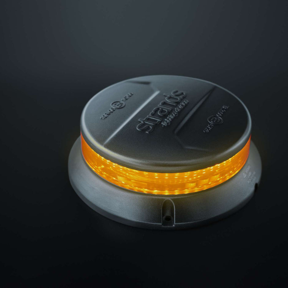 Cruise Light Warning Light Beacon LED Surface Mount/ Dark Lens