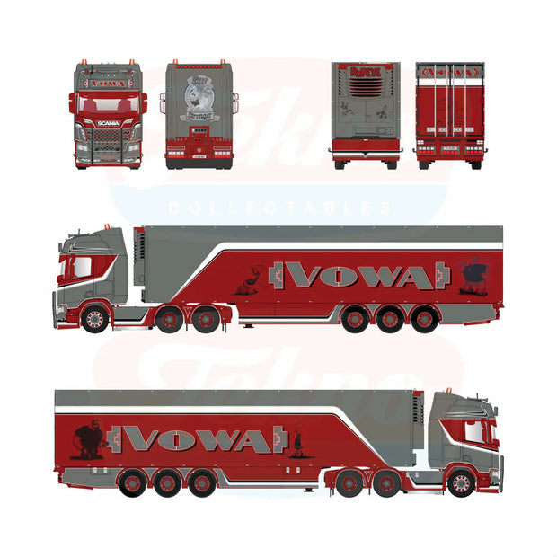 LKW-Modell "Popeye" von Tekno - Vorbestellung
