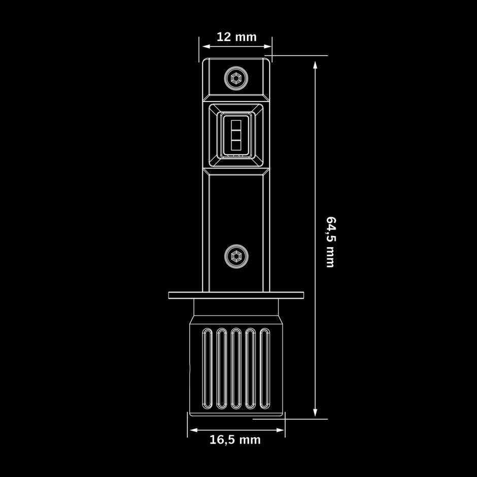 BIG ENERGY LED CONVERSION KIT H1