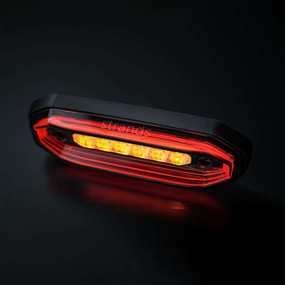 FOR9T Aura Positions- und Warnleuchte Rot/Gelb