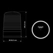 IZE LED Lighthouse Warning Light Beacon 135mm