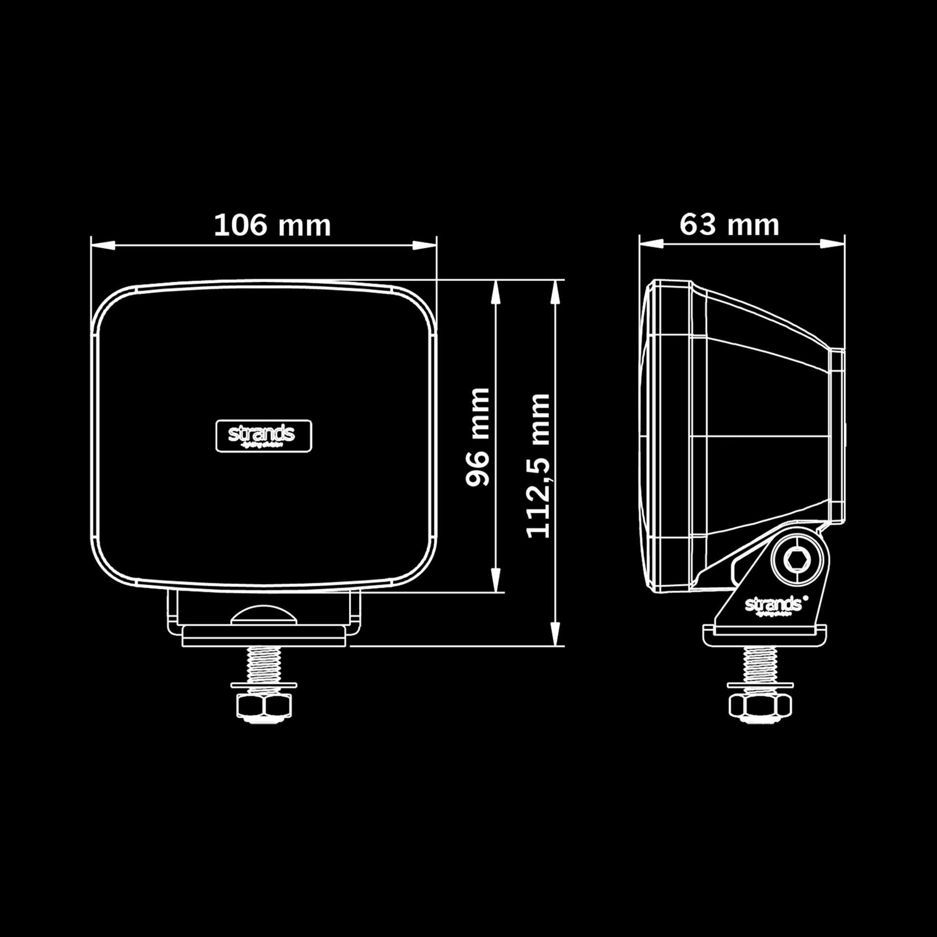 IZE LED OG Work Light 42W