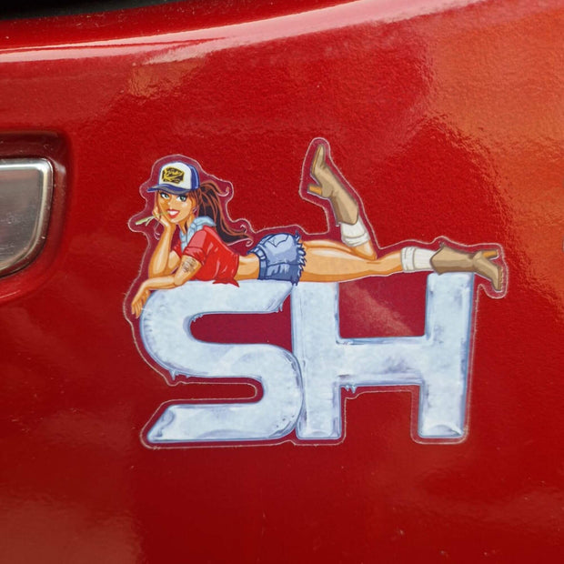 Sticker "SH Trucker Girl"