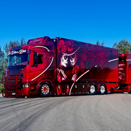 LKW-Modell "La Vida es Bella" von Tekno