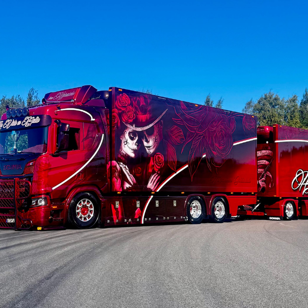 LKW-Modell "La Vida es Bella" von Tekno