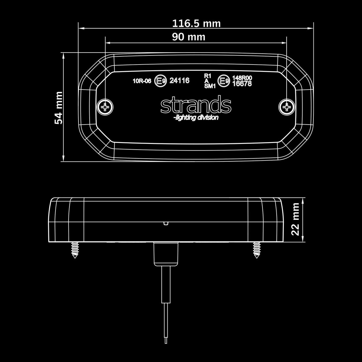 FOR9T Scale - Front position light white