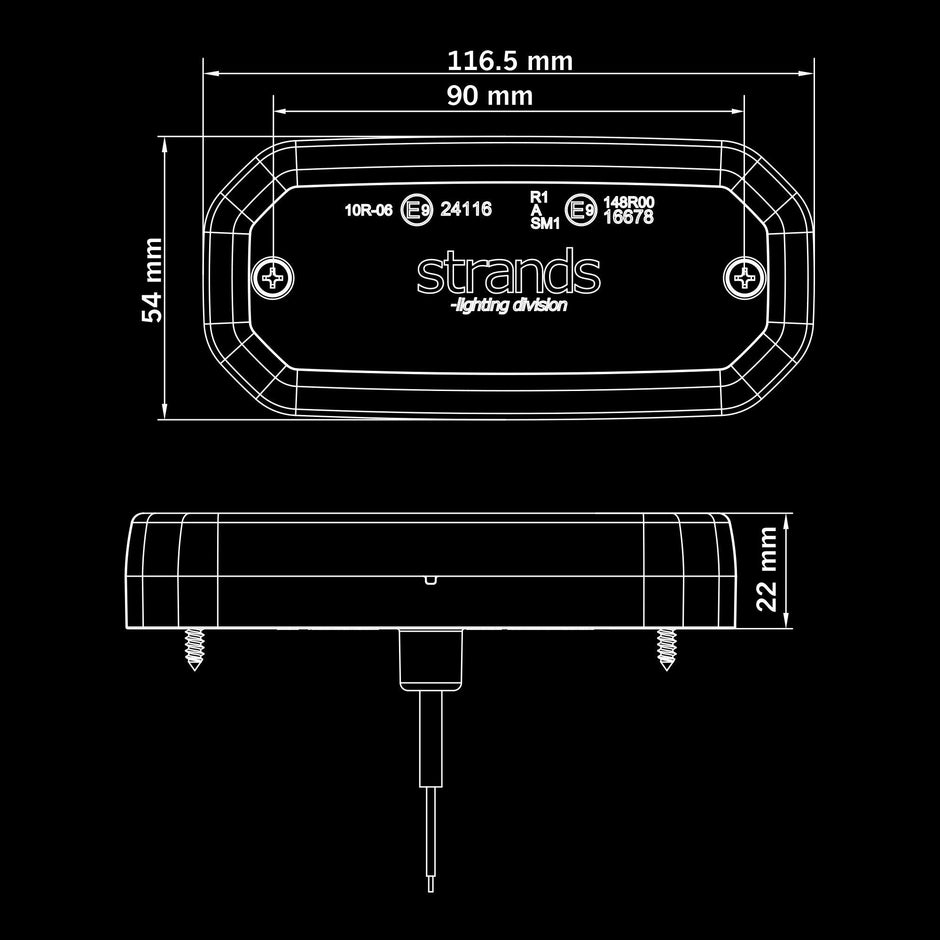 FOR9T Scale - Front position light white