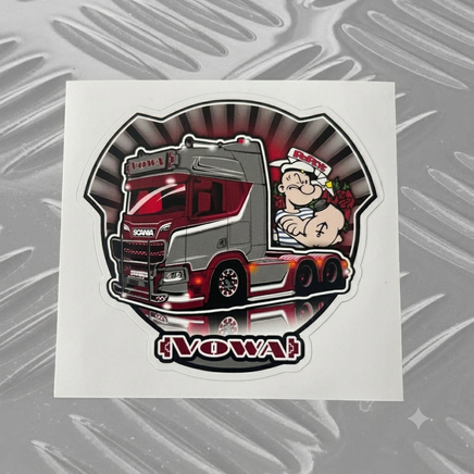Aufkleber "VOWA Popeye"