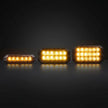 Dark Knight Duo Warnleuchte mit Richtungsfunktion LED