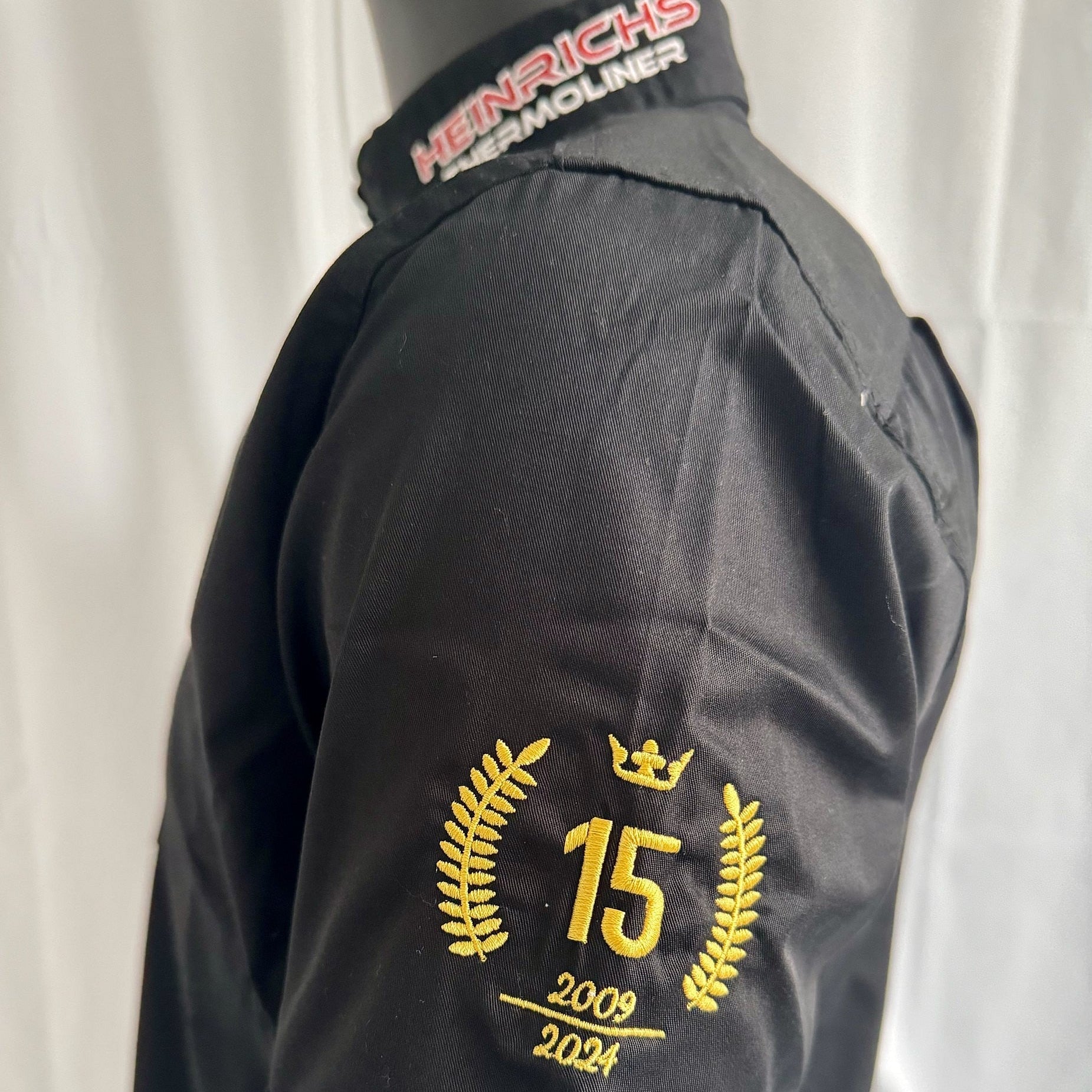 Heinrichs Arbeitshemd – Besticktes Kurzarm Shirt Truckwear schwarz