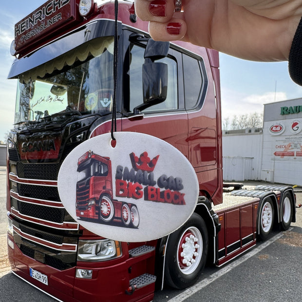 Duftbaum "small cab, big block"