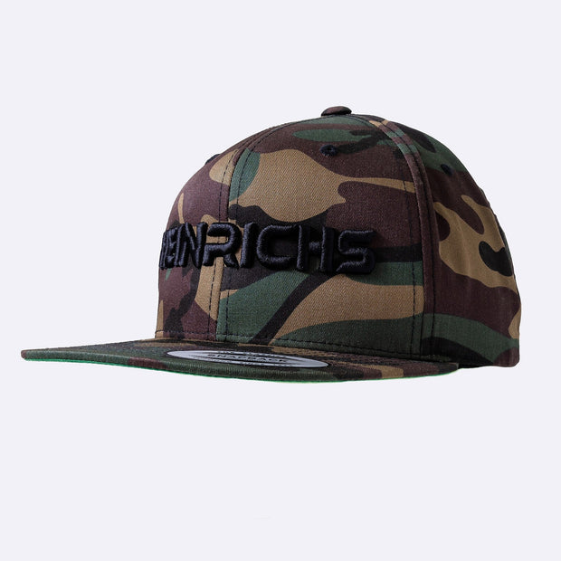 Heinrichs Snapback Cap Camouflage – 3D-Stick Truckwear