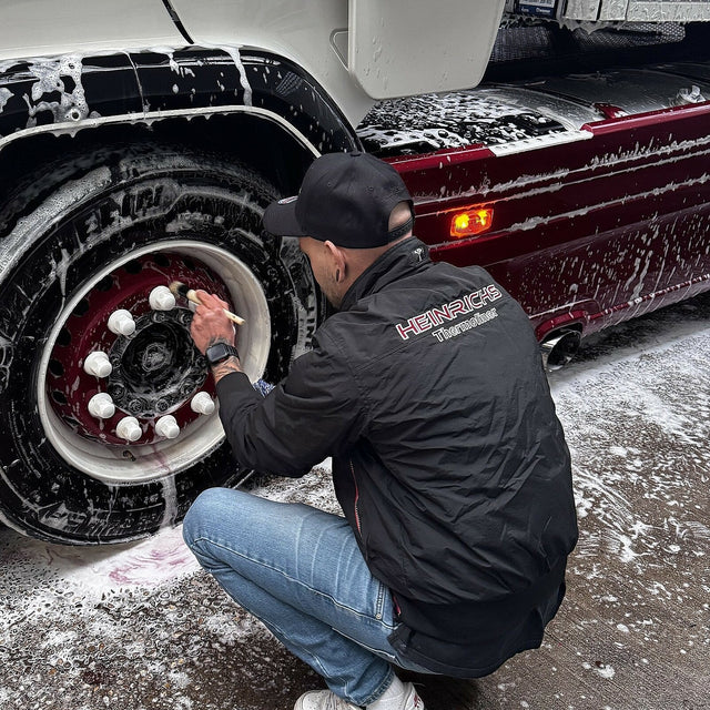 Heinrichs Thermoliner Übergangsjacke – Truckwear Jacke mit Stickerei