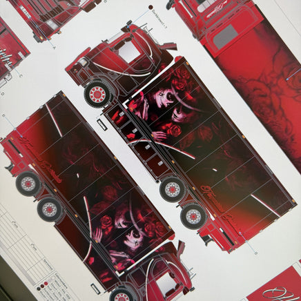 LKW-Modell "La Vida es Bella" von Tekno