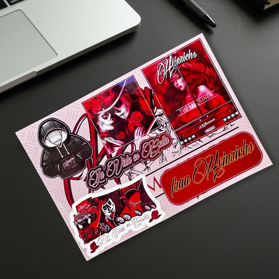 Sticker Sheet "La Vida es Bella"