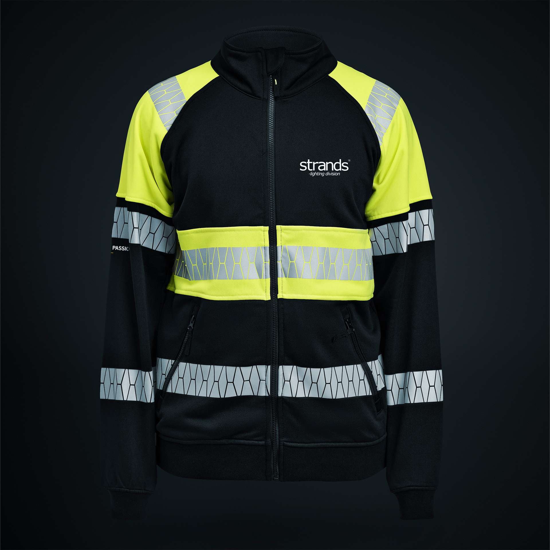 Strands Sweatjacke Hi-Vis