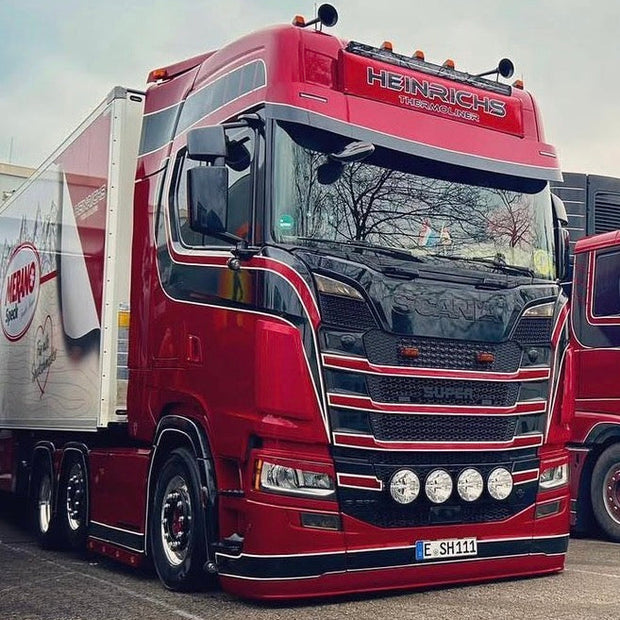 Smooth spoiler lip with Talmus for Scania NextGen